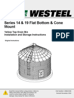 Series 14 & 19 Flat Bottom & Cone Mount: Yellow Top Grain Bins