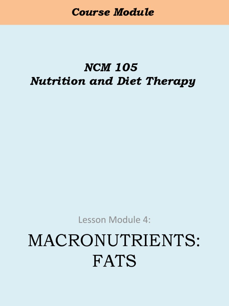 Understanding Dietary Fats and Health | PDF | Fat | Cholesterol