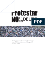 Protestar No Es Delito PDF