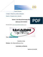 Módulo 8 Obligaciones Fiscales Unidad 2 Relación Jurídico-Tributaria Sesión 4 Sujetos de La Relación