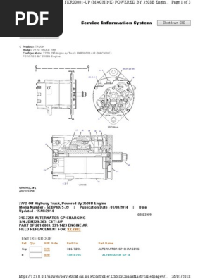 キャタピラー777D Cat® 777D Truck Rebuild (1) - Time-lapse Video (Carter