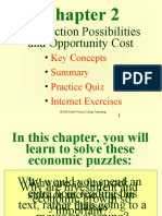 Production Possibilities and Opportunity Cost: Key Concepts Practice Quiz Internet Exercises