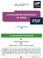 Evaluación psicológica infantil