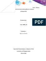 Paso 5 - Elaborar Ensayo Sobre Los Factores Sociales, Políticos y Económicos