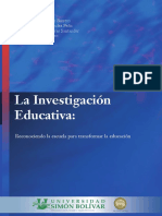 La Investigación Educativa