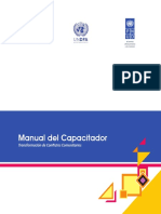 UNDP RBLAC ManualCapacitadorTransformaciónConflictosHN
