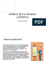 Análisis de Varianza de Un Factor (ANOVA) - Luis Gabriel Ortega