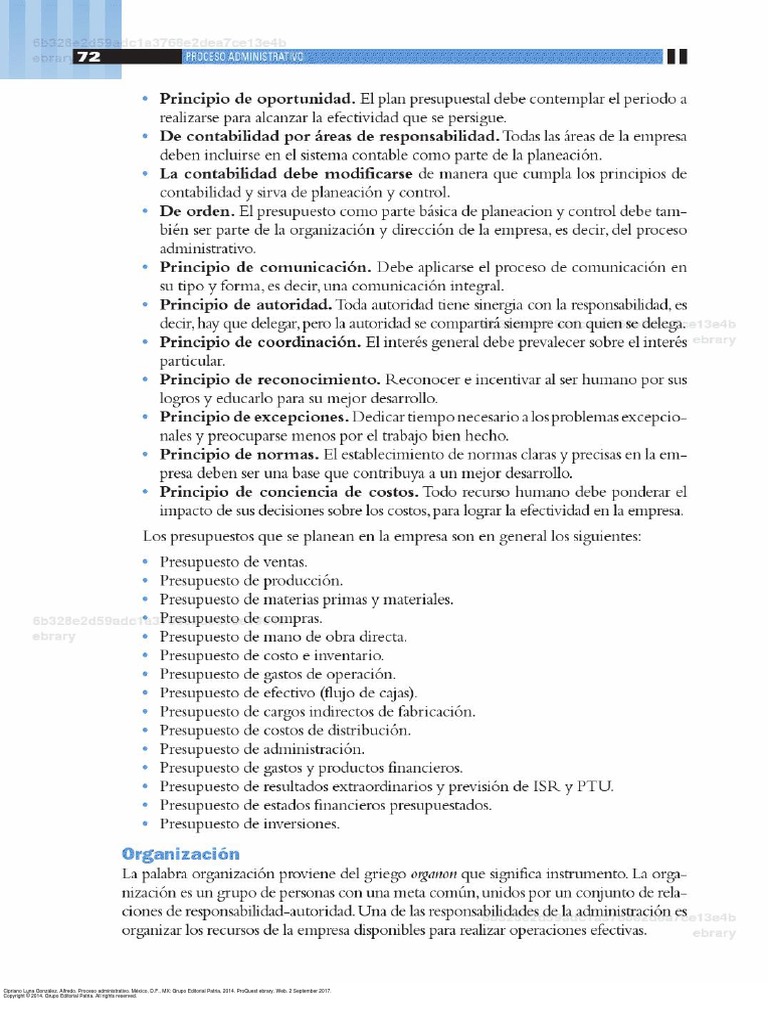 Luna 2014 Proceso Administrativo P 72 92 PDF Biblioteca y museo
