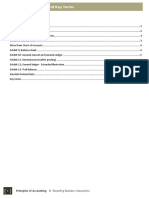 Module 2 - Exhibits and Key Terms: Principles of Accounting Recording Business Transactions