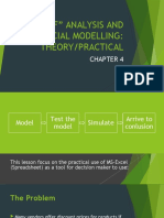 Financial Modelling Practical Chapter 4