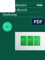 A Comprehensive Guide To Lifecycle Marketing