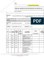 VCS 009 Registro de Asistencia