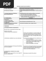 Basic Dance Steps Lesson Plan for Grade 4 | PDF | Dances | Lesson Plan