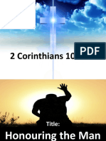 2 Corinthians 10 - 1-11