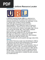 Module 4 - Reading5 - UniformResourceLocator