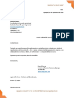 Carta Bloque Solicitud PDF