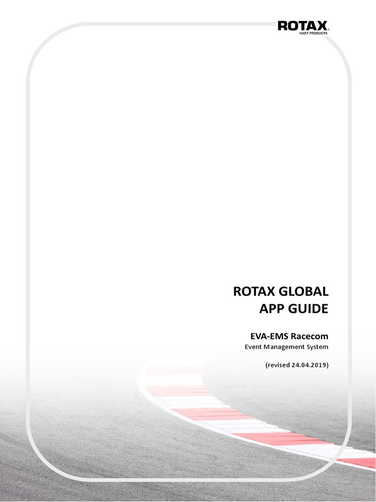 Rotax Global App User Guide | PDF | Qr Code | Mobile App