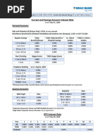 EBL Deposit Rates Overview 2025 | PDF | Dhaka | World Politics