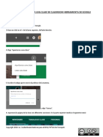 Tutorial de Acceso A Una Clase de Classroom