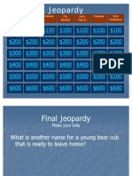 STATS Jeopardy