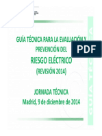 Guia Tecnica para La Evaluacion y Prevencion Del Riesgo Electrico.