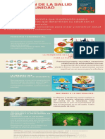 Infografia Promocion de La Salud en La Comunidad PDF