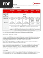 Critical Information Summary: NBN™ Month-To-Month Plan (Consumer)