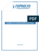 Cuadro de Clasificación Funcional FOPORLYD PDF