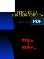 Etica en La Administración Pública.