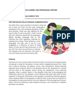 English For Academic and Professsional Purposes Week 1 PDF