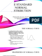 THE STANDARD NORMAL DISTRIBUTION Ged311