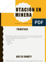 Tributación en Minera