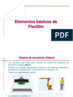 001 Elementos Básicos FlexSim PDF