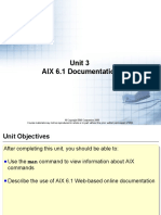 Unit 3 AIX 6.1 Documentation
