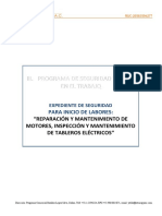 Programa de Seguridad y Salud en El Trabajo