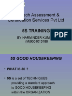 Eurotech Assessment & Certification Services PVT LTD: 5S Training