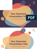 Your Awesome Presentation Title: An Even More Amazing Subtitle