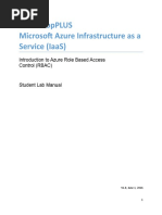 Workshopplus Microsoft Azure Infrastructure As A Service (Iaas)