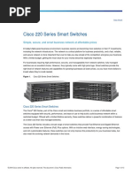 Cisco 220 Series Smart Switches