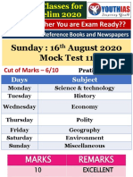 Check Whether You Are Exam Ready??: Covered Area: Reference Books and Newspapers