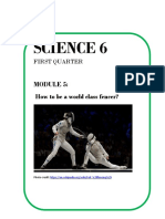 SCI6 - Q1 - M5 - I Can Be A World Class Fencer