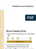 Optimize Parallel RAM (PRAM) Model Analysis