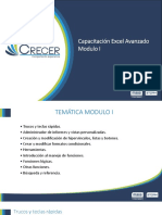 Capacitacion Excel Avanzado I