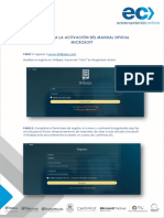 PASOS PARA ACTIVAR EL MANUAL OFICIAL MICROSOFT.