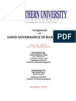 Good governance in Bangladesh assignment