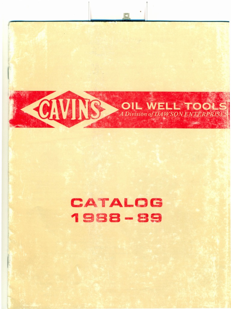 Cavins Advance Spider Specifications | PDF | Drilling Rig | Pipe (Fluid ...