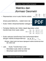 Transformasi 2D PDF