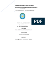 Universidad Nacional Pedro Ruiz Gallo Facultad de Ciencias Economicas, Administrativas Y Contables Escuela Profesional de Administración