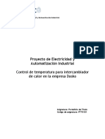 Proyecto de Control de Temperatura - Portafolio de Título Ingeniería 2020