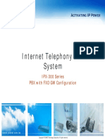 FAQ-Case 22 IPX300 Series IP PBX With FXO Gateway Configuration